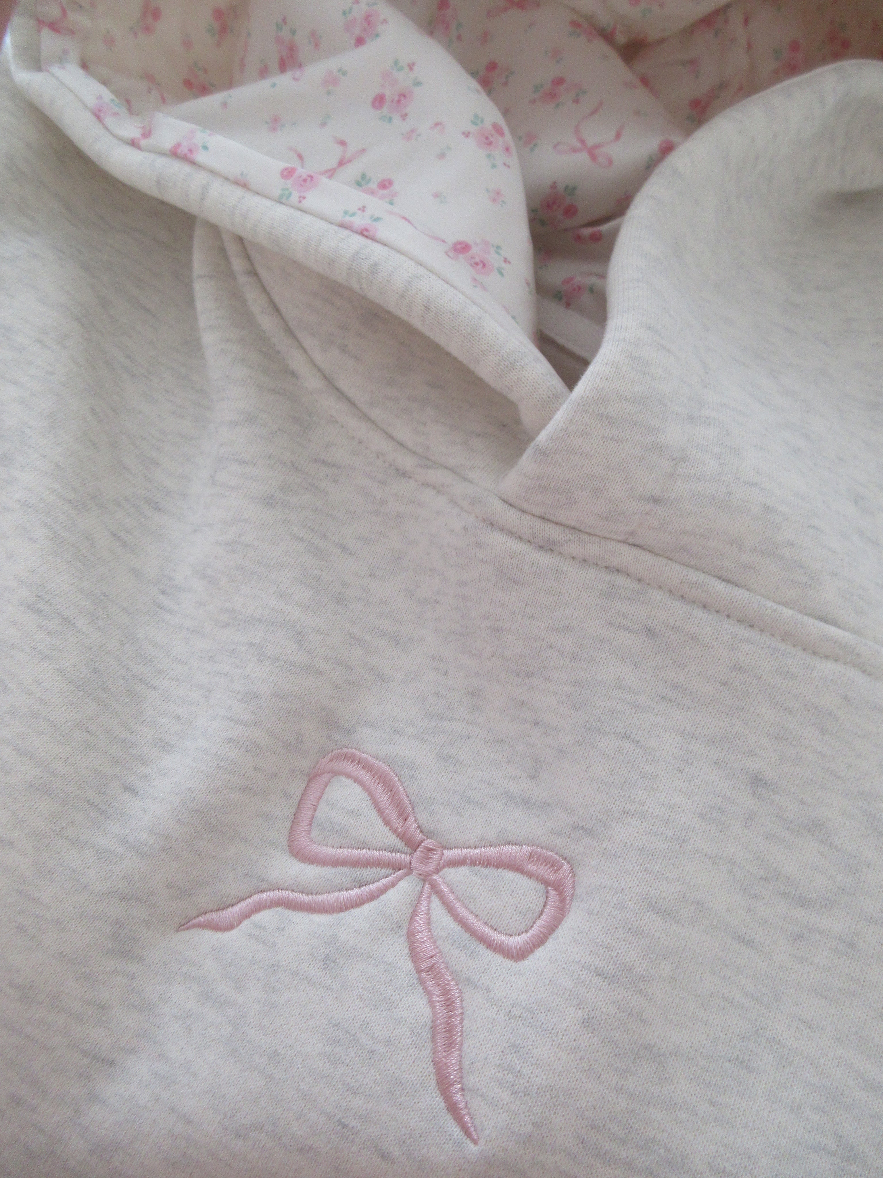 Soft White Women’s Hoodie with Hood and Kangaroo Pocket
