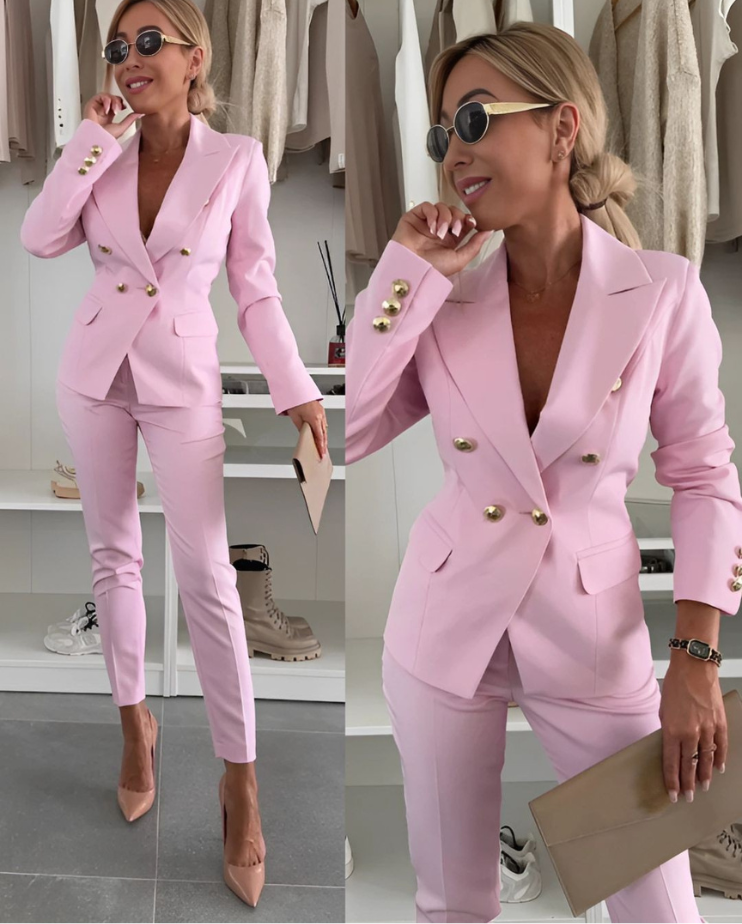 Chic and Elegant 2-Piece Women’s Blazer Set