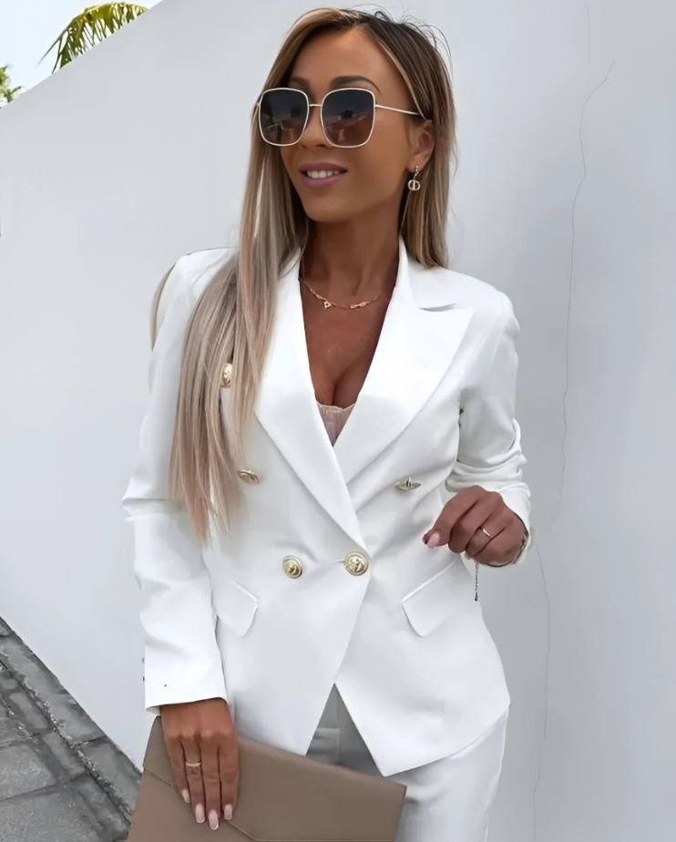 Chic and Elegant 2-Piece Women’s Blazer Set