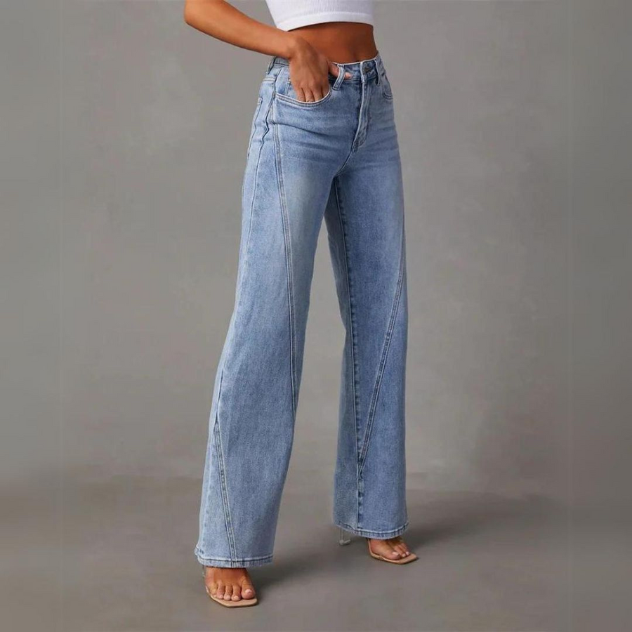 High-Waisted Wide-Leg Jeans for Women