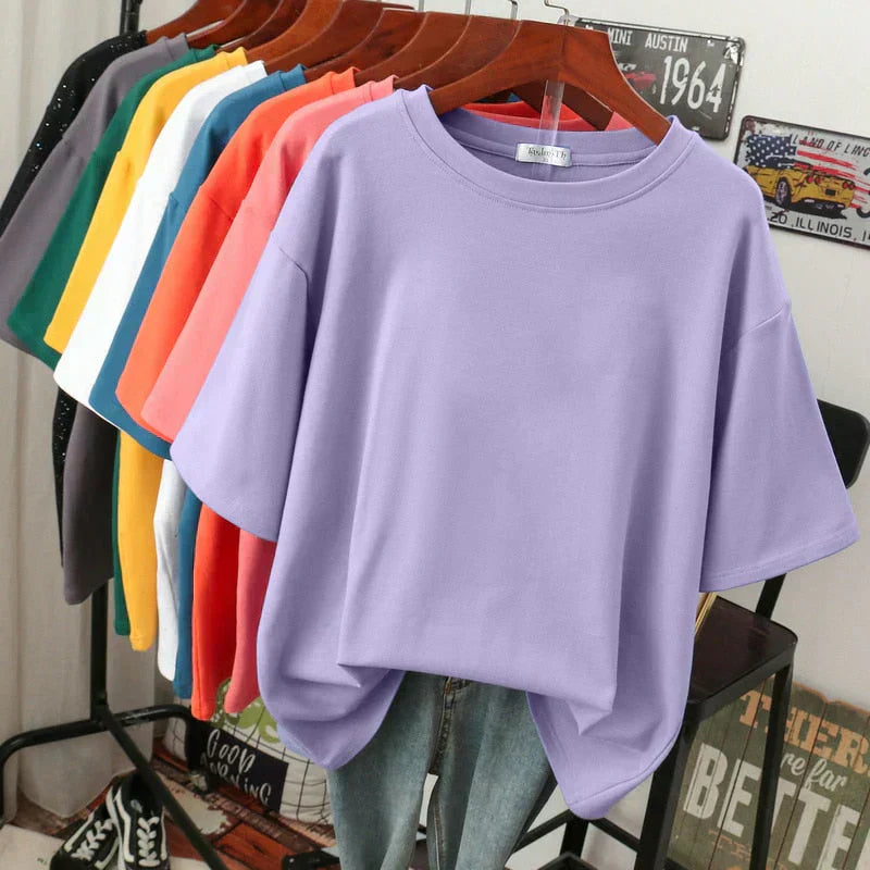 Oversized Women’s T-Shirt in Soft Cotton Blend