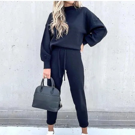 Comfortable Two-Piece Women’s Set with Sweater and Pants