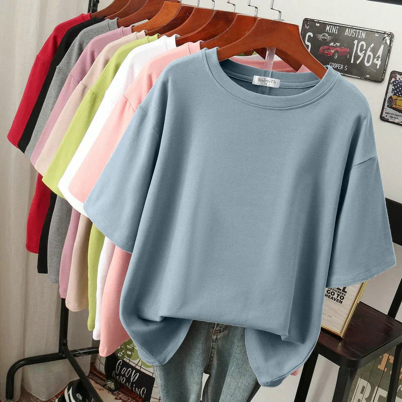 Oversized Women’s T-Shirt in Soft Cotton Blend