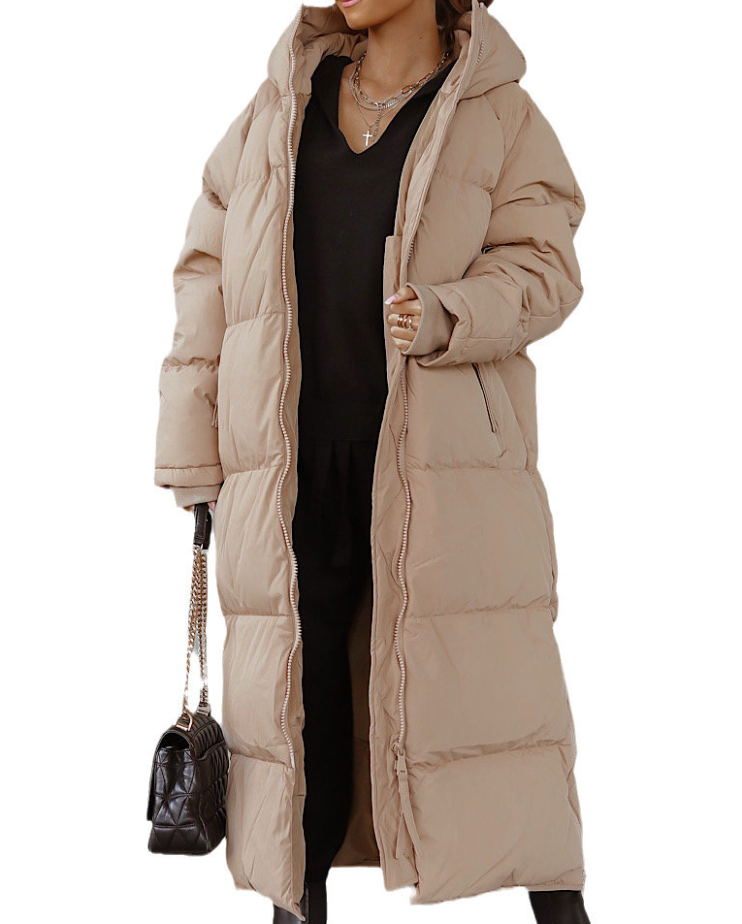 Women’s Long Padded Winter Puffer Jacket