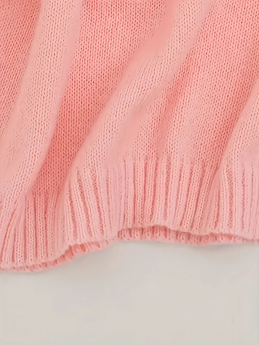 Light Soft Women’s Sweater with V-Neck and Long Sleeves