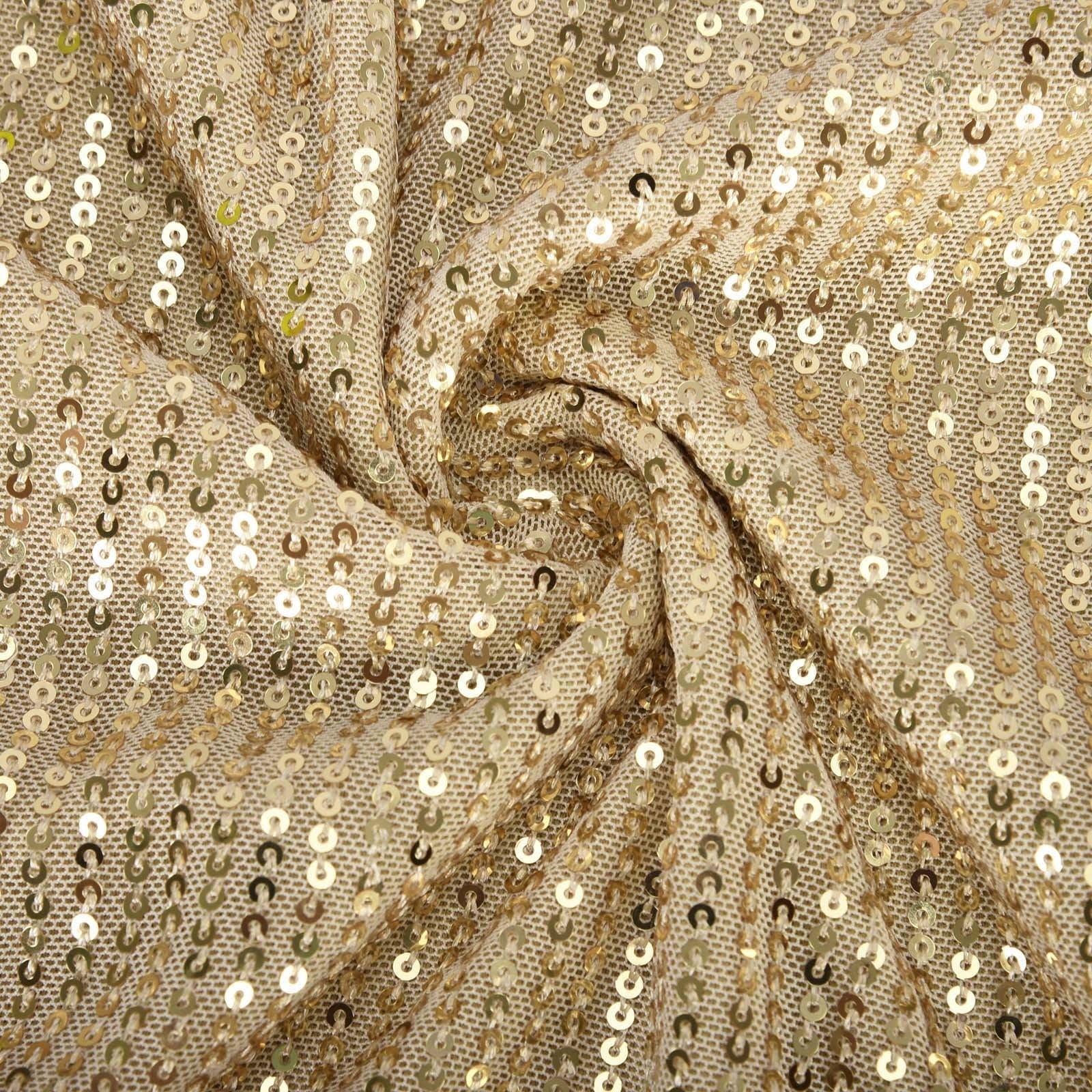 Sparkling Sequin Mini Dress with Off-Shoulder Look