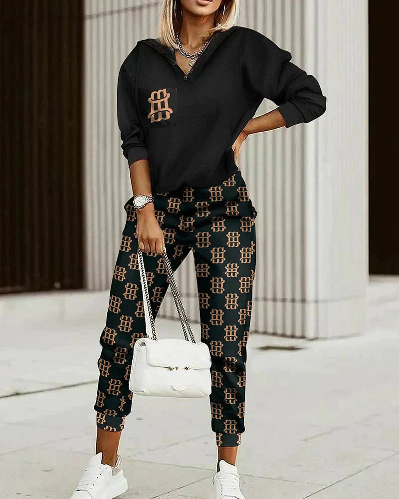 Premium Women’s Tracksuit Luxurious Loungewear Set