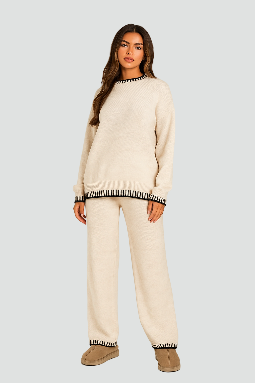 Cozy Women’s Oversized 2-Piece Lounge Set