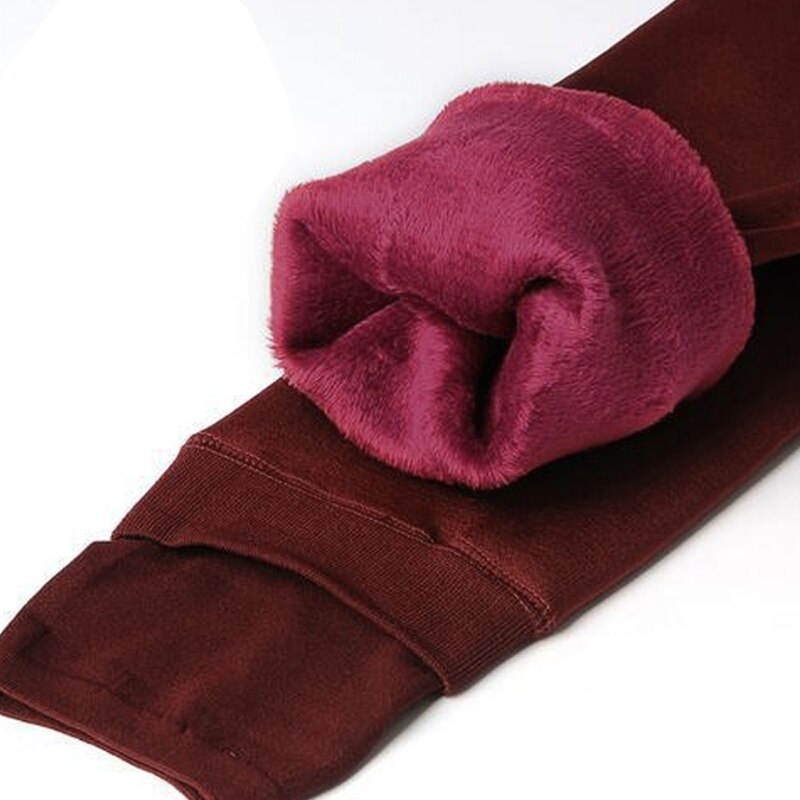 Thermal Women’s Leggings with High Waist and Fleece Lining