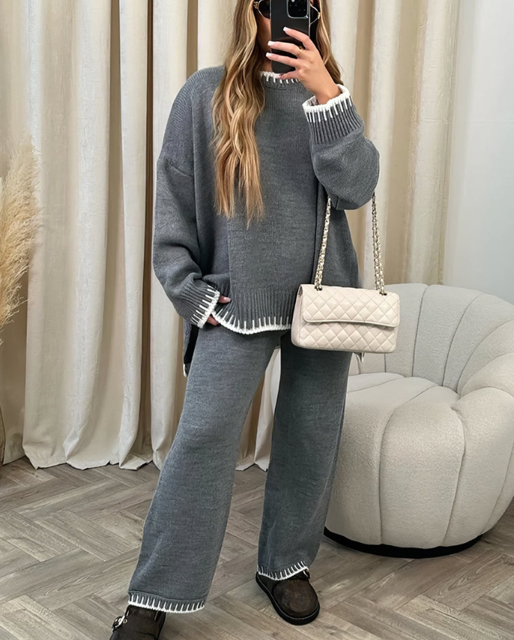 Cozy Women’s Oversized 2-Piece Lounge Set