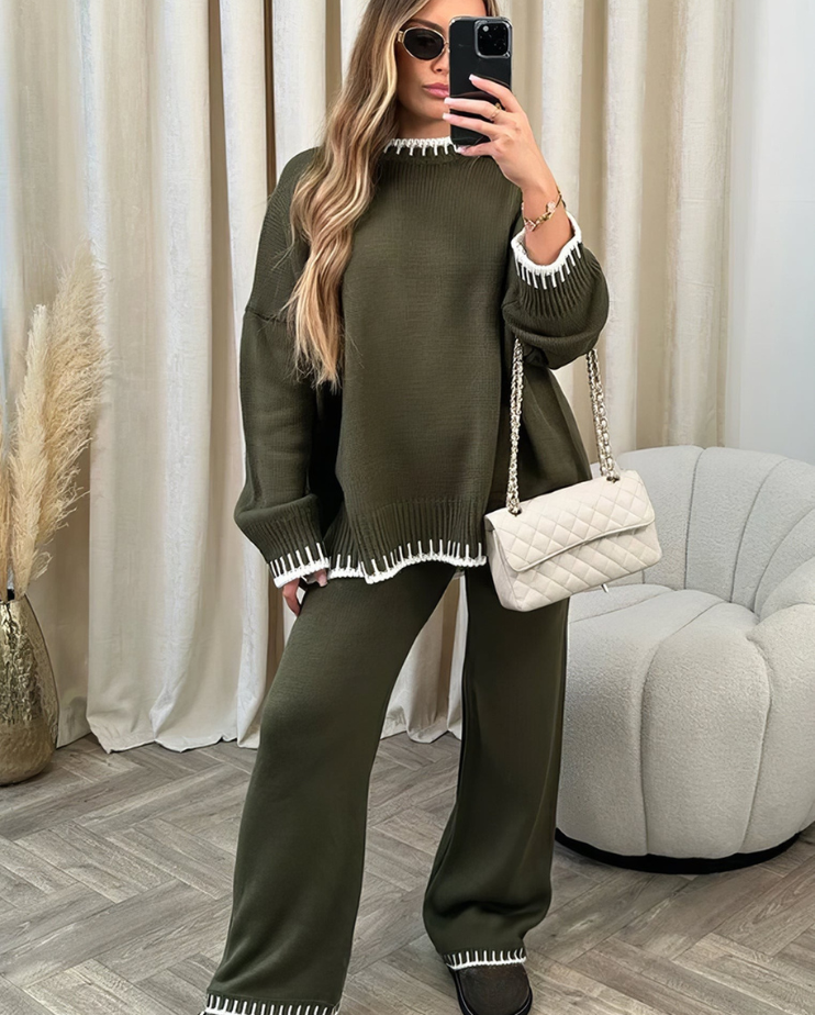 Cozy Women’s Oversized 2-Piece Lounge Set