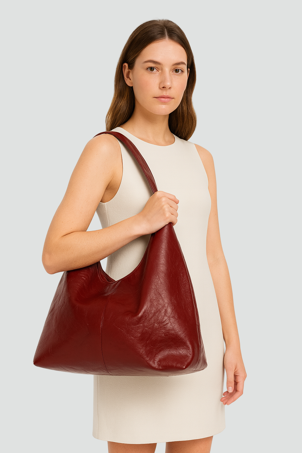 Stylish Vintage Leather Shoulder Bag for Women