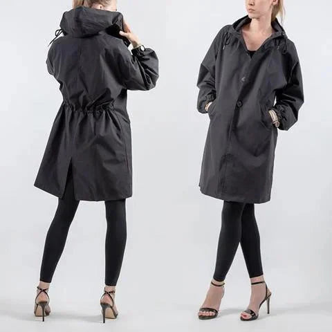 Elegant and Waterproof Women’s Coat with Hood