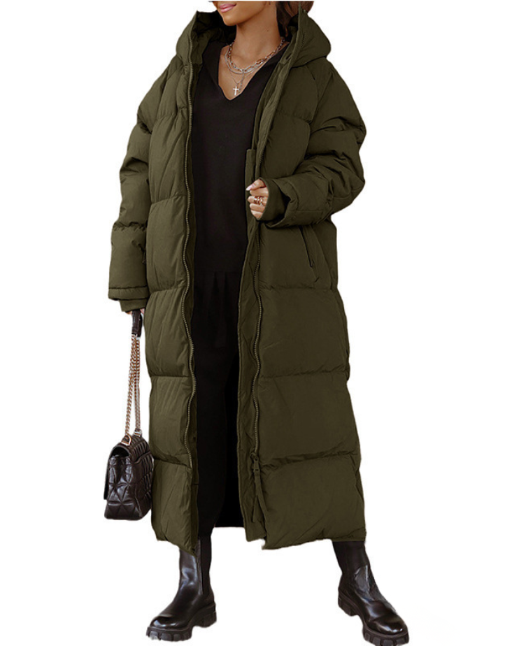 Women’s Long Padded Winter Puffer Jacket