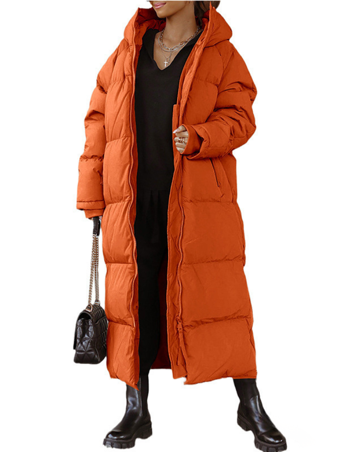 Women’s Long Padded Winter Puffer Jacket