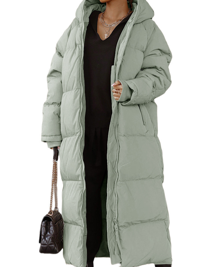 Women’s Long Padded Winter Puffer Jacket