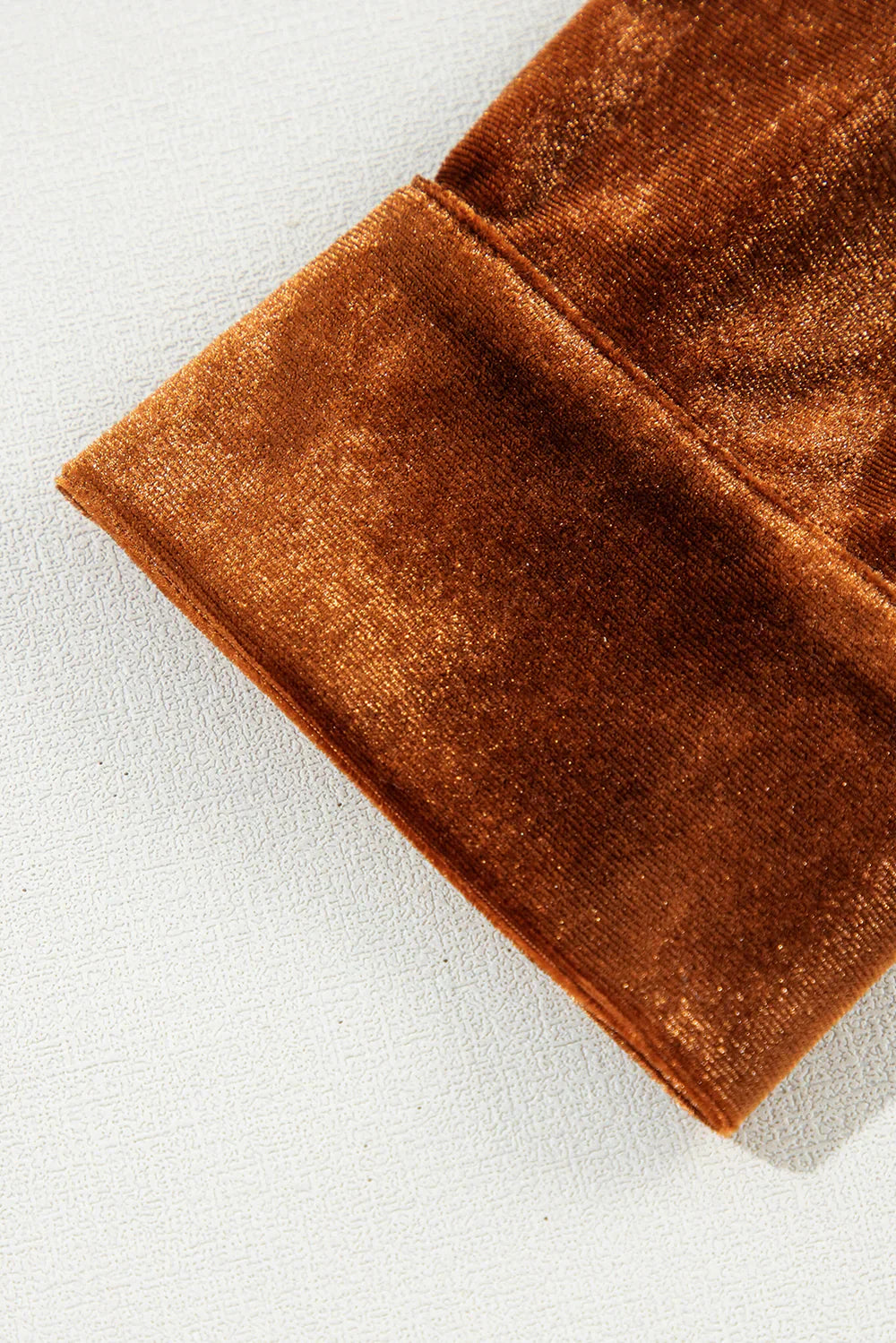 Elegant Women’s Velvet Shirt with Buttons